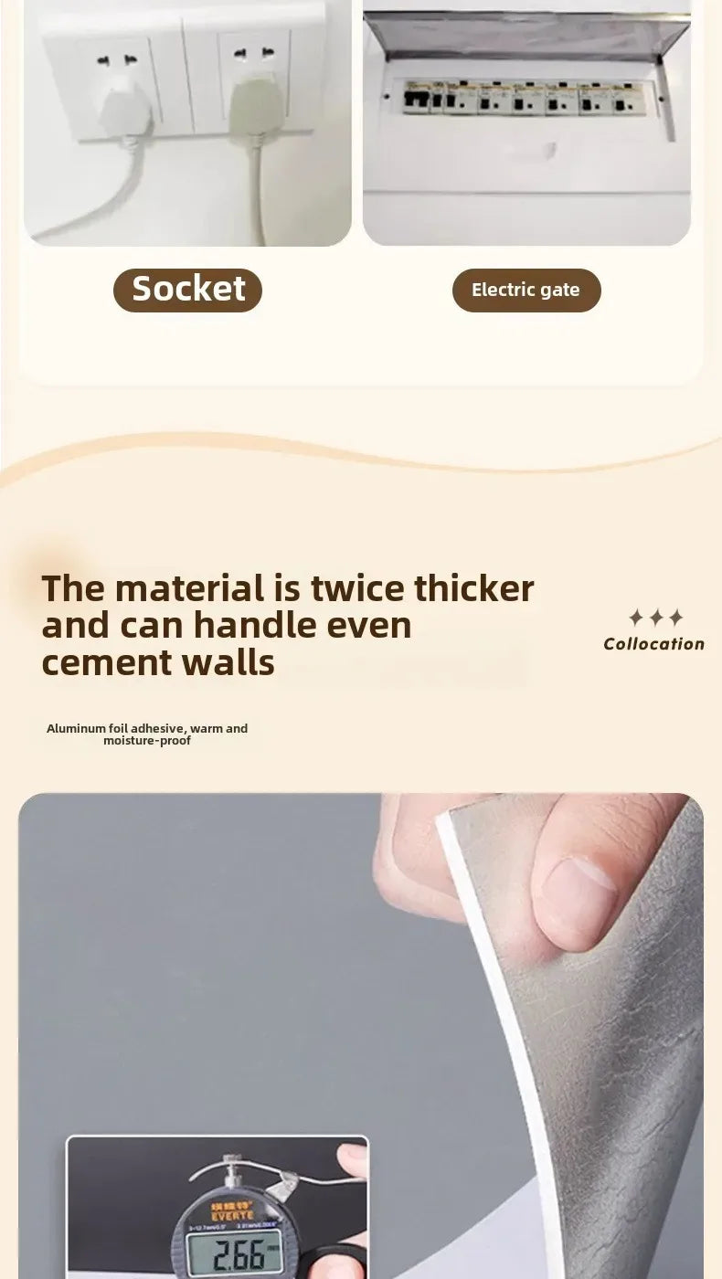 10-50 pegatinas de pared de PVC de mármol autoadhesivas para azulejos gruesos, pegatinas impermeables para suelo de baño, cocina, decoración del hogar