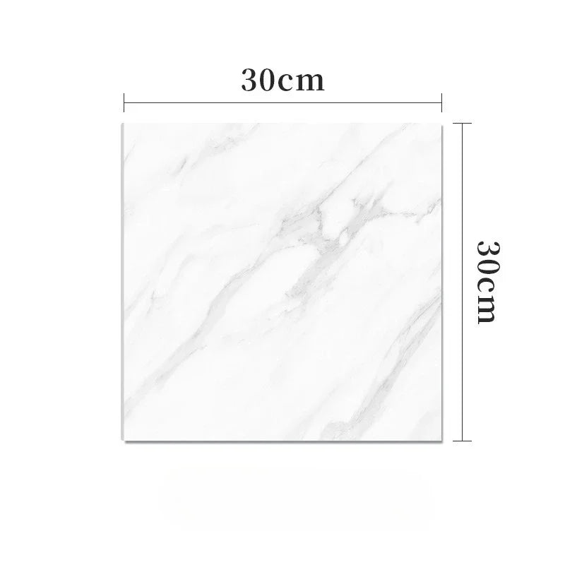 10-50 piezas de azulejos de cerámica 3D de imitación de mármol para renovación de pared, adhesivos decorativos, impermeables, autoadhesivos, papel tapiz Homeelf-adhesivo