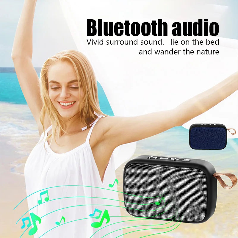 Altavoces Bluetooth TWS 2024, altavoces portátiles Oxford para exteriores, columna inalámbrica, reproductor de música estéreo 3D, caja de sonido envolvente de alta fidelidad.
